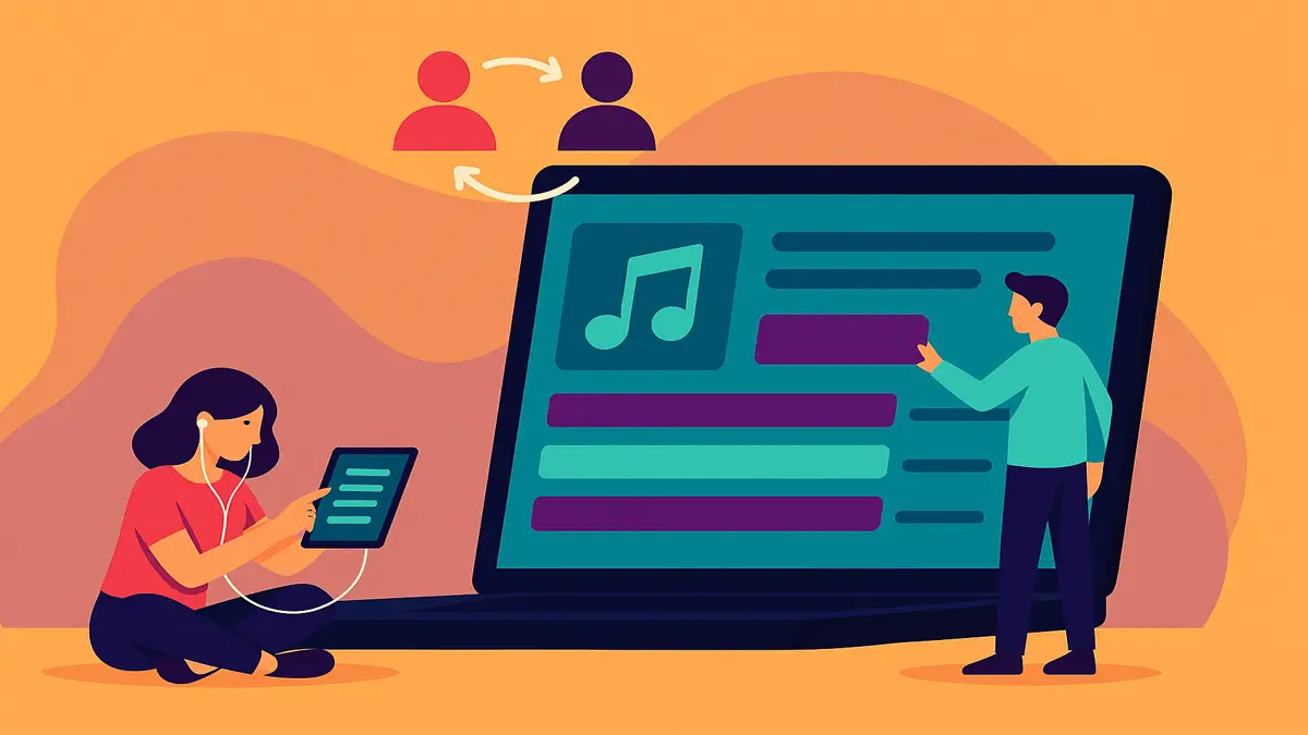 استفاده از Collaborative Playlist برای تعامل بیشتر