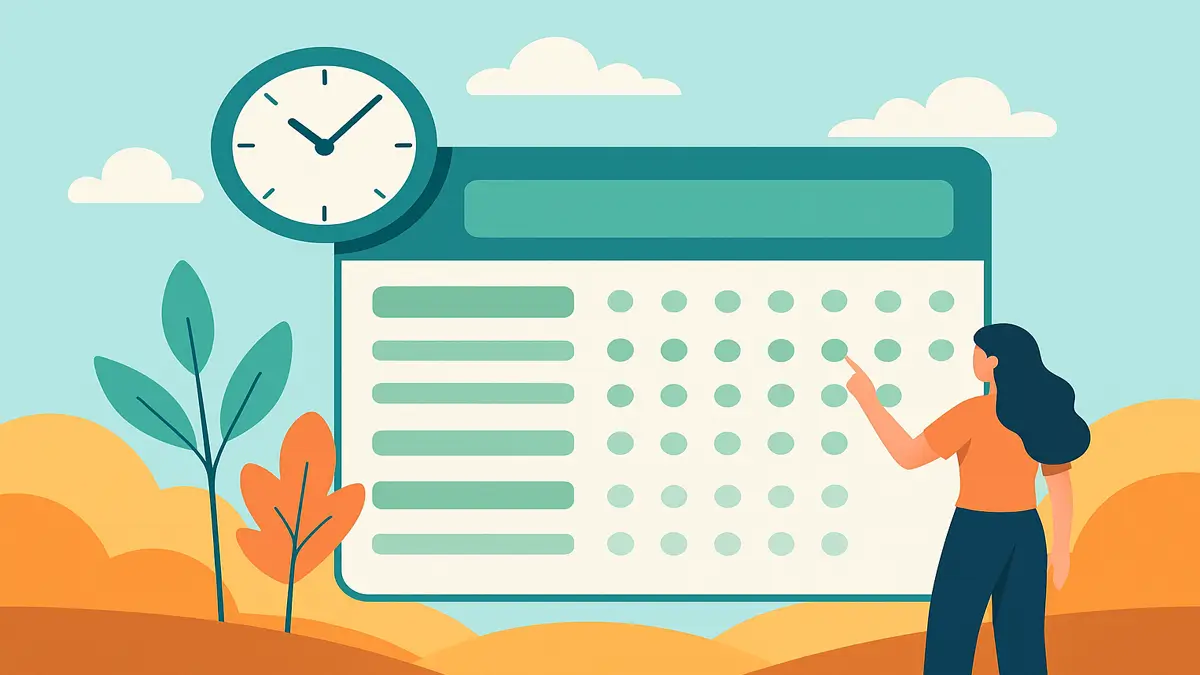 ایجاد Habit Tracker برای مدیریت زمان شخصی