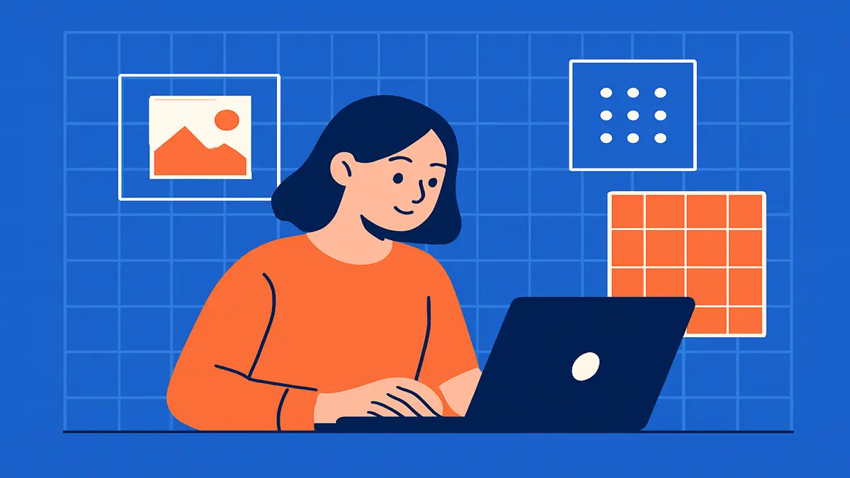 استفاده از Grid برای تنظیم دقیق اجزا