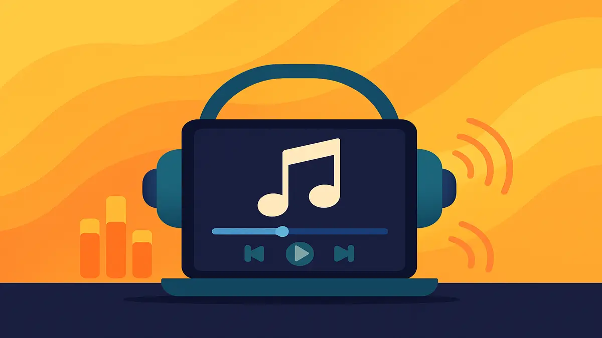 🎧 پخش موسیقی با کیفیت بالا (High-Quality Streaming)