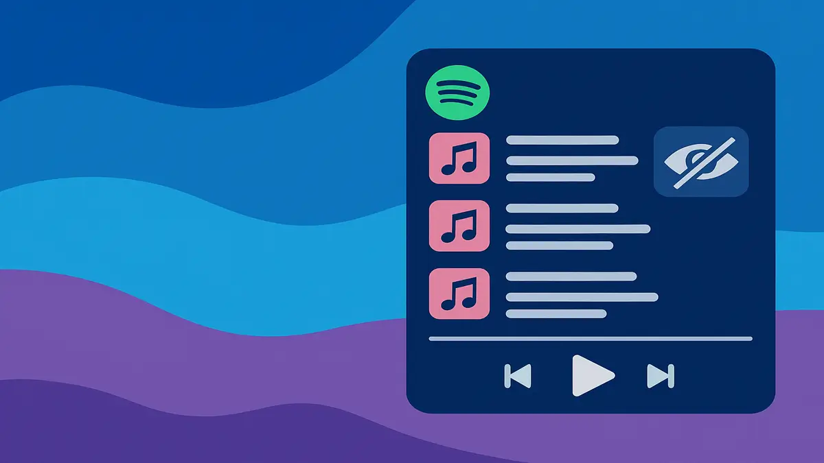 پنهان‌سازی آهنگ از پلی‌لیست Discover Weekly