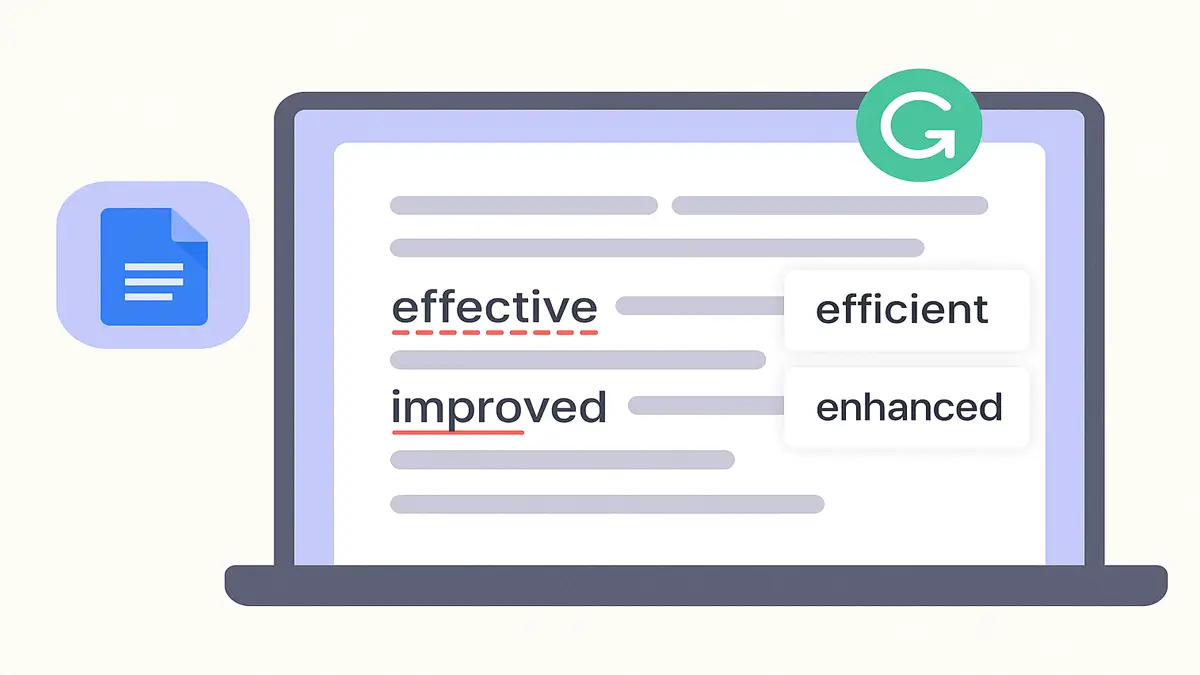 استفاده از پیشنهادات واژگان و بازنویسی جملات