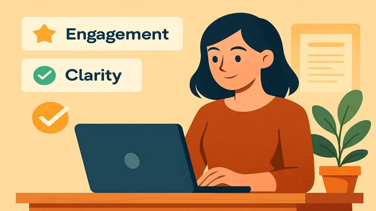 فعال‌سازی «Engagement» و «Clarity» برای بررسی عمیق‌تر