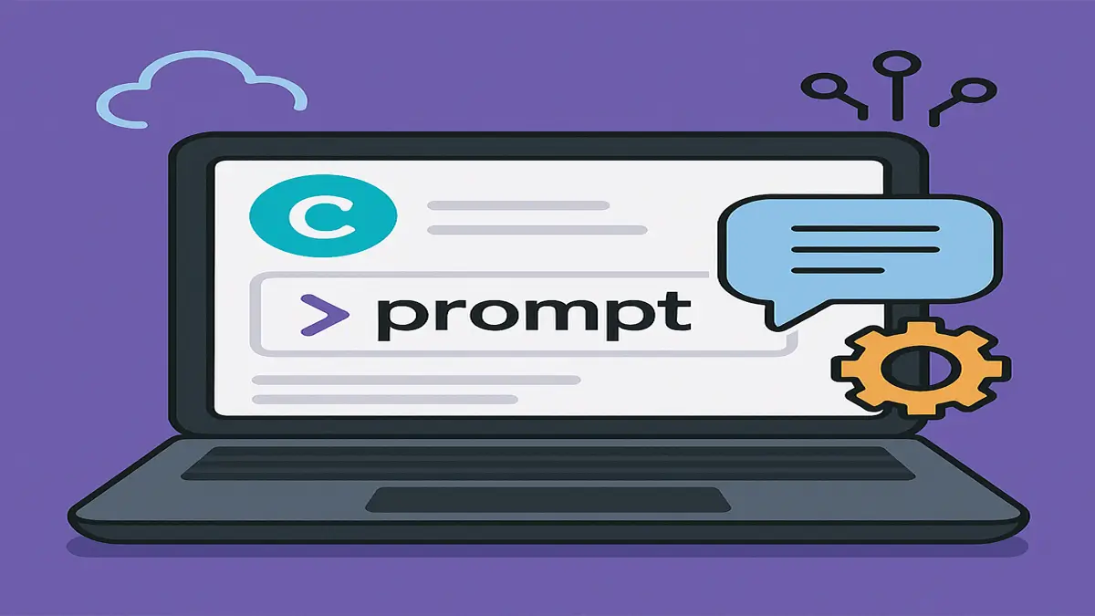 3. نوشتن دستور (Prompt) برای شروع تولید متن